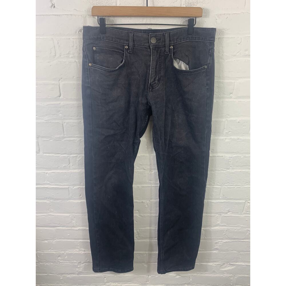 Marc Anthony Men's Slim-Straight Fit Stretch Jeans Denim Black Size 33/30